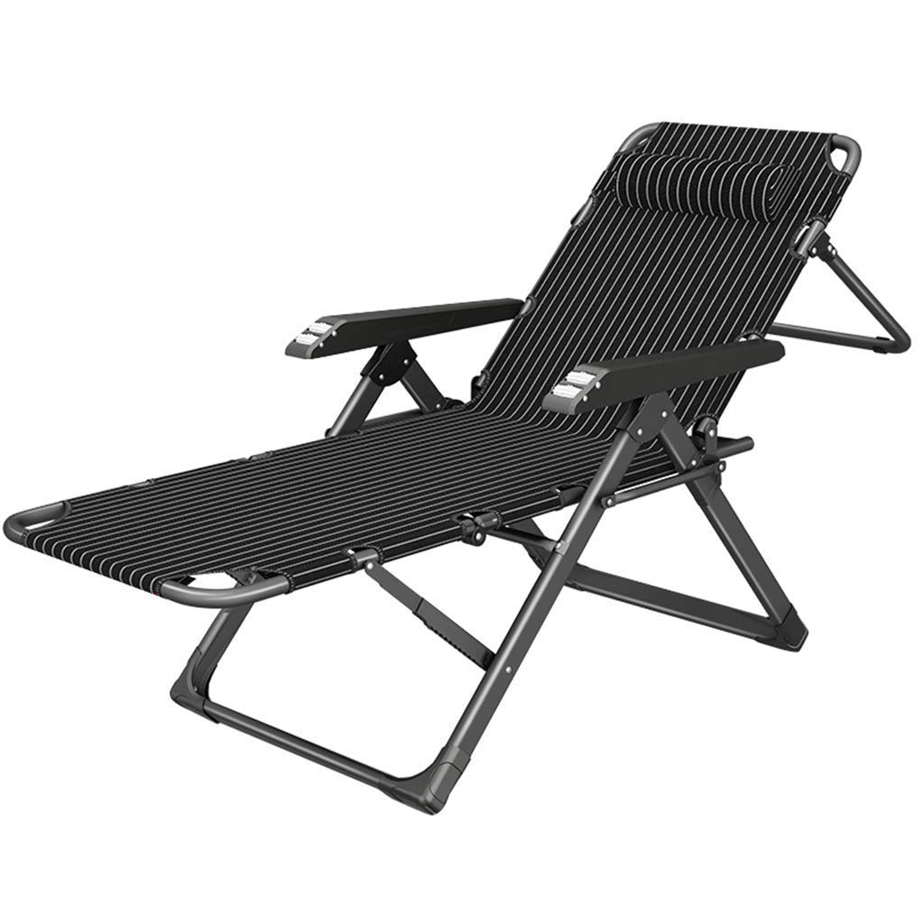 Chaise de bureau pour balcon noir robuste contre le mal de dos en extérieur