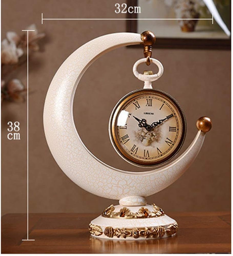 ヴィンテージ置時計 クリエイティブ置時計はローマ数字のバッテリーは