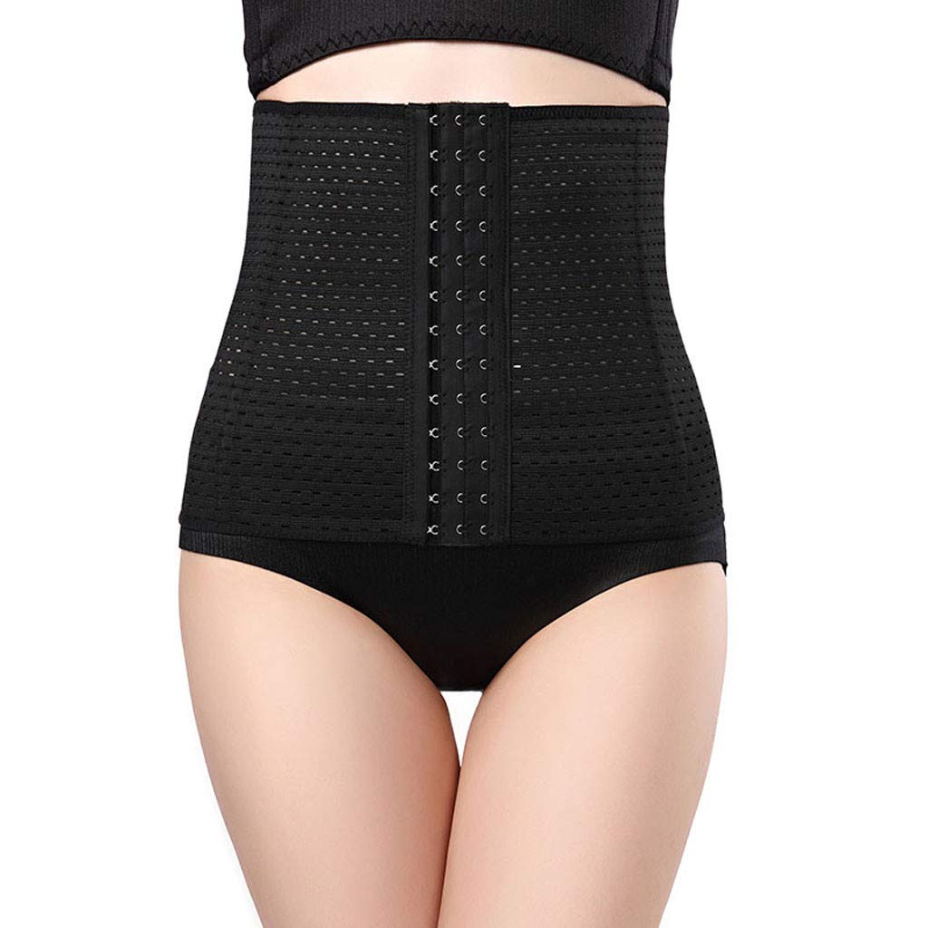 Homebaby Women Women's Black Homebaby Corset For Woman, Waist Trainer For Weight Loss,Body Trimmer Training Sport Shaper Belt Adjustable Wasit Cincher Shaperwear Fat Burner Sweat Weight Loss Tank Top Suit