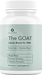 Natural Libido Supplements for Men | Testosterone Support | Maca Root, Tribulus Terrestris, Ginseng | Energy Enhancer, Endurance Booster, Stamina Support | Made in UK - The Goat