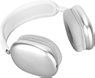 Bluetooth Headphones Wireless Over Ear with Microphone Hands-Free Calls Low Latency Lightweight Comfortable Headset with Deep Bass for Android iOS Travel Home Office Cellphone PC