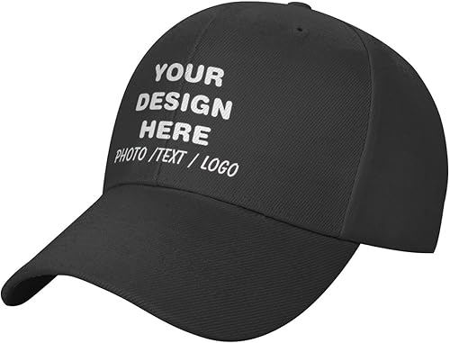 Sombreros personalizados Diseña tu propia gorra de béisbol personalizada Sombrero personalizado Añadir texto Logo Foto Gorra de béisbol personalizada