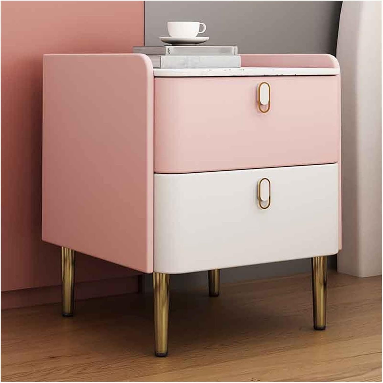 Nightstand Wooden Bedside Table Extra Narrow Children's