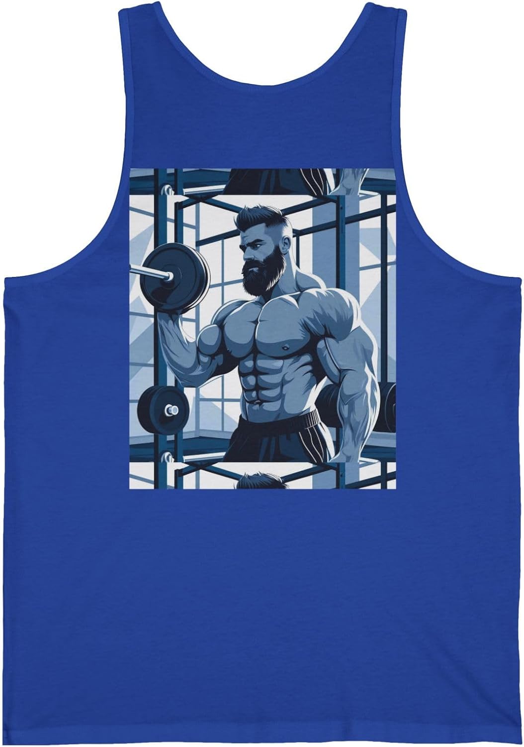 Muscle Graphic Unisex Tank, Gym Shirt, Workout Top, Fitness Wear, Athletic Apparel, Summer Outfit