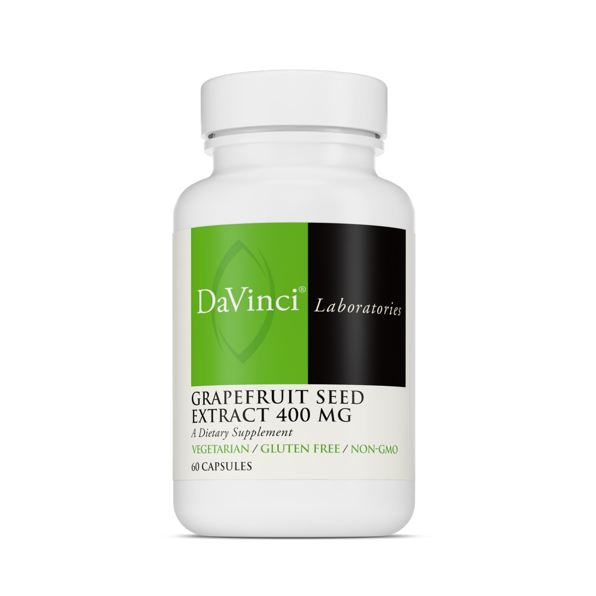 DaVinci Labs Grapefruit Seed Extract 400 mg, 60 Capsules (30-Day Supply)