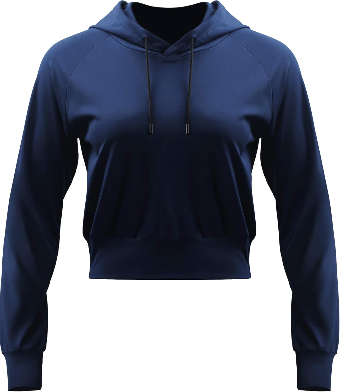 CADMUS Women's Workout Long Sleeve Shirts with Hoodie Sweatshirt