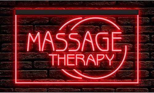 Miniatura 7 de 160035 - Letrero de neón con luz LED para salón de belleza y terapia de masaje (21.5 x 12 pulgadas, 16 colores por control remoto)