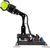 Vista 11 de Adeept 5DOF Kit de brazo robótico compatible con Arduino IDE, programable DIY Codificación STEM Educativo 5 Axis Build Robot Arm, Kit de inicio