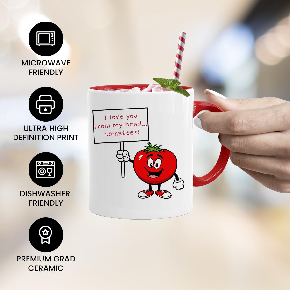 Tasse Cadeau Amusante Avec Inscription En Allemand « Du Bist Mein Lieblings Muggel » - Idée Cadeau Pour Ami (bordeaux