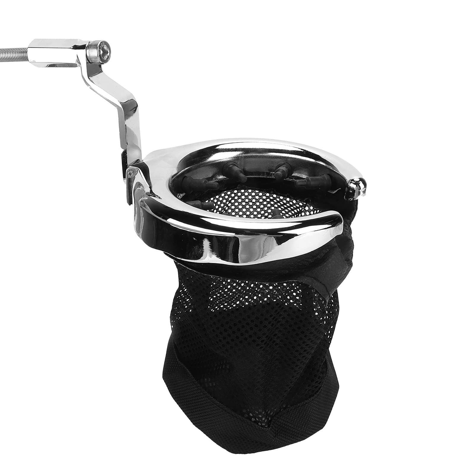 Portabicchieri Moto, Portabevande Pieghevole Portabottiglie Accessorio per Moto Sostituzione per Goldwing GL 1800 F6B(placcatura)