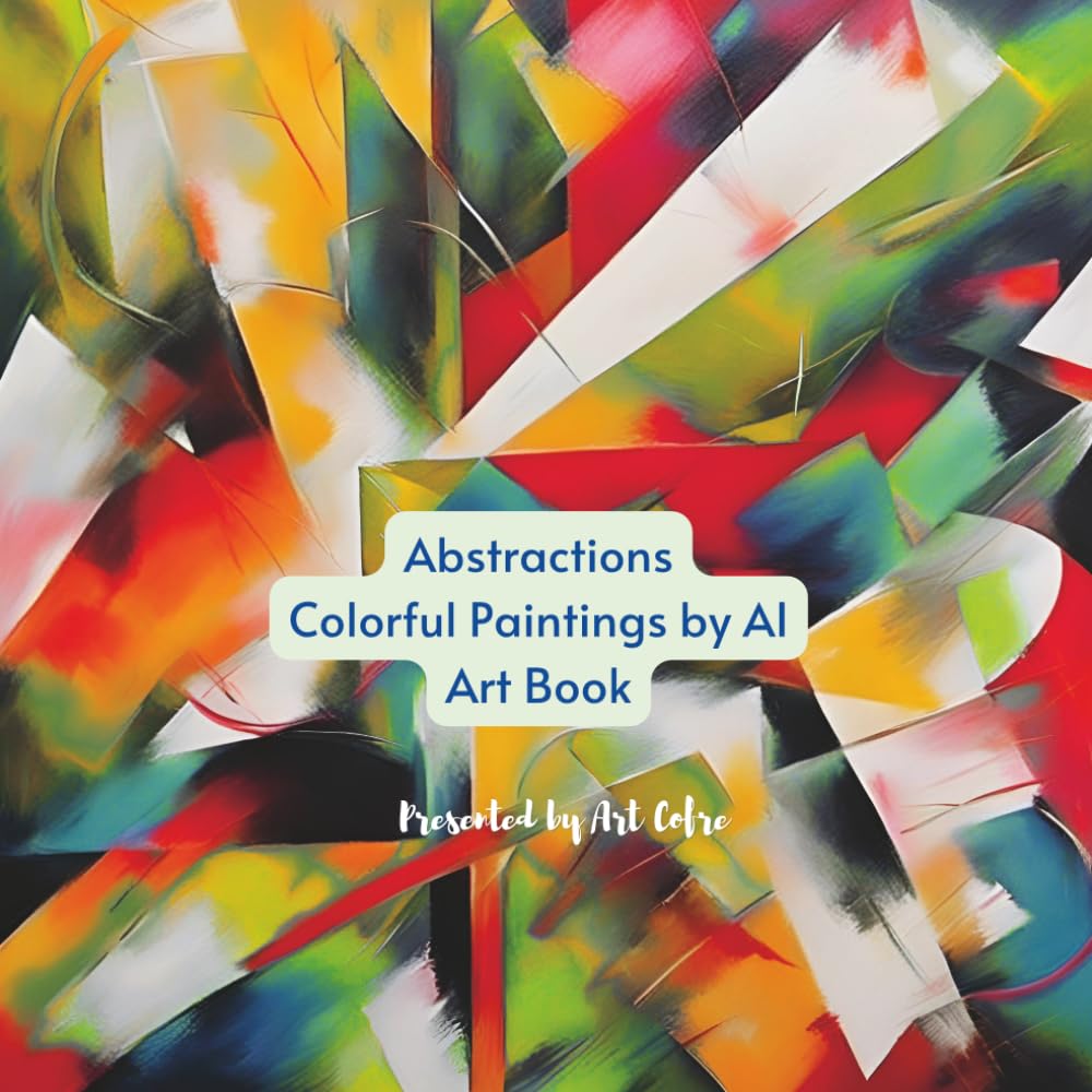 Abstractions Colorful Paintings by Ai Art Book (Ai Generated Paintings)