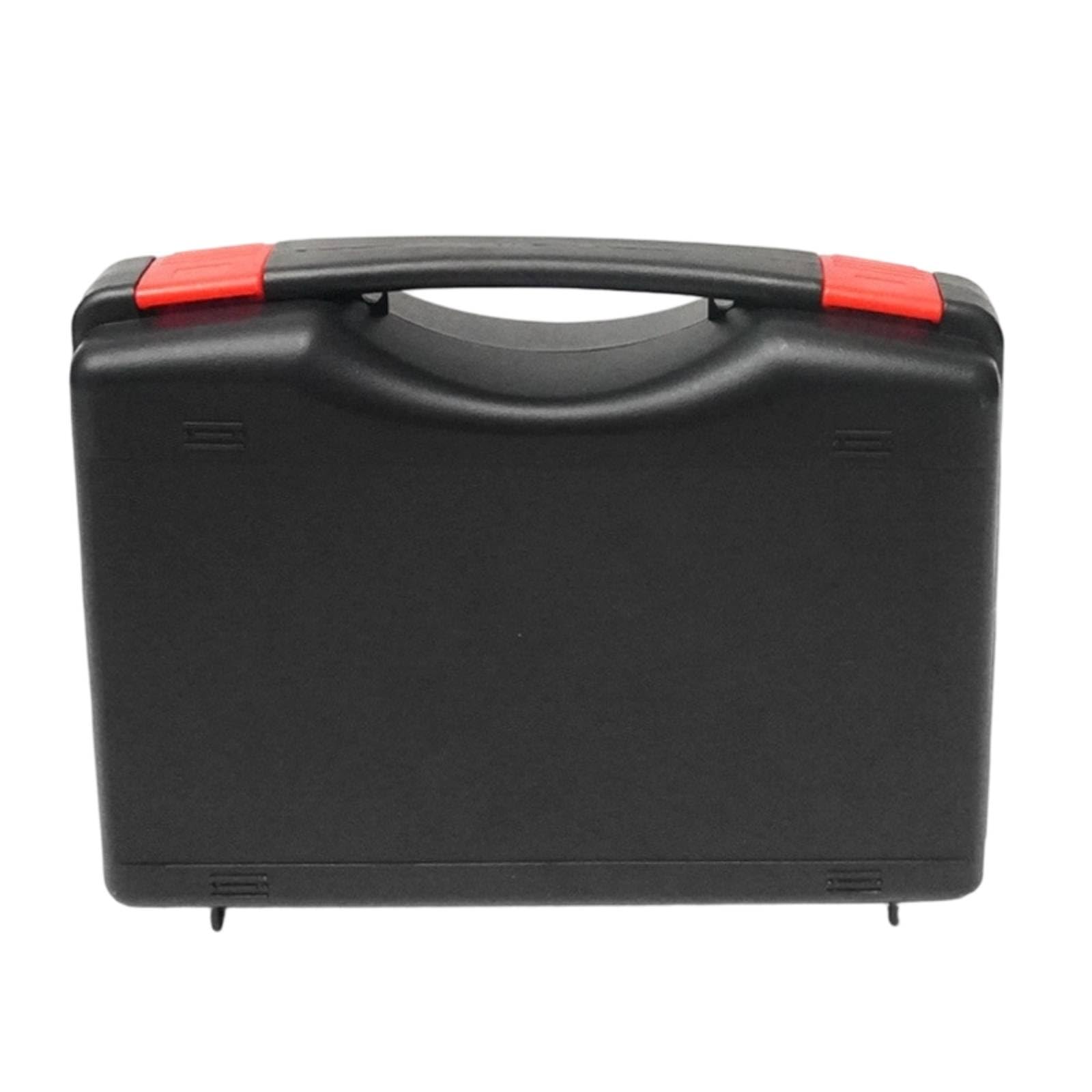 Caja de Almacenamiento Contenedor Herramientas Estuche Maletín PP Portátil con Concha Articulada y Interior Ordenado, Estilo Profesional, Caja De Herramientas De Plástico PP, Modelo MG105A