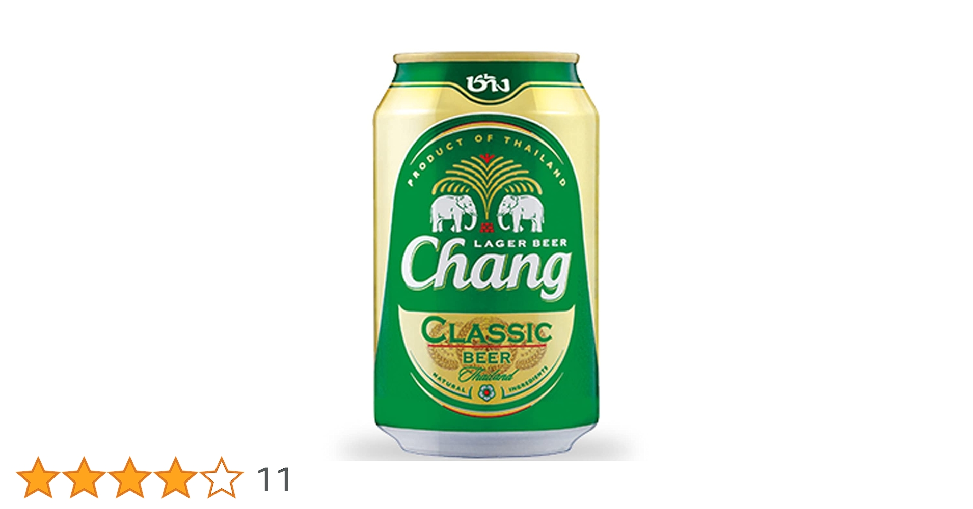 Amazon.co.jp: チャーン ビール クラシック 330ml × 1ケース（24