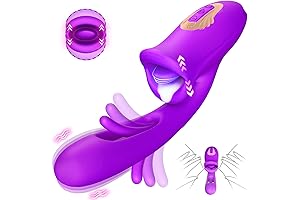 Dildos para mujeres: Licking, Sucking, Vibrando Tongue Rose Anal Sex Toys