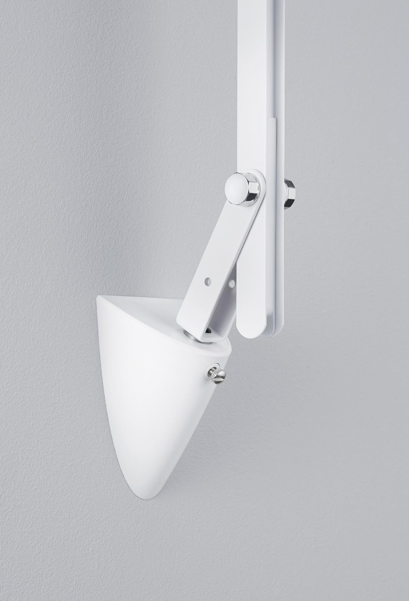 Trio 527920101 Amsterdam Lampe LED, pince murale Blanc