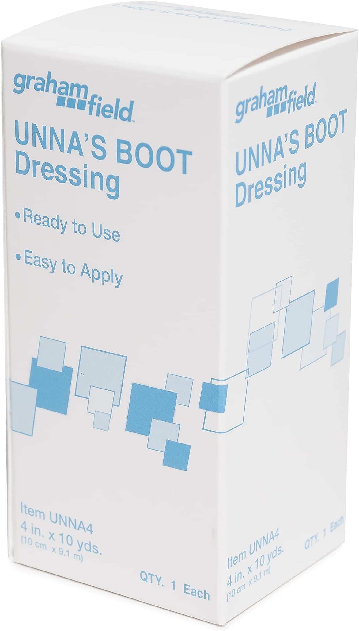 Grafco Unna's Boot Dressing, 4" x 10 yd, Box of 12, UNNA4