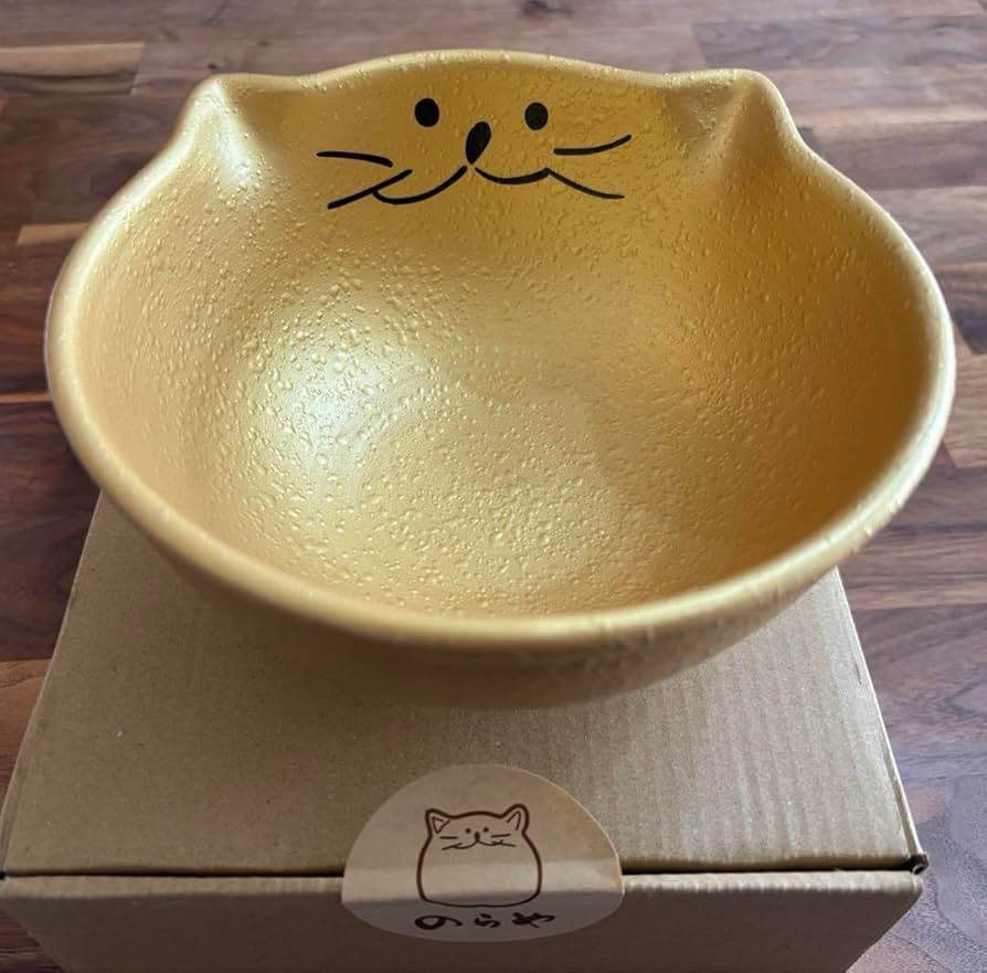Amazon | のらや 猫 食器 麺 丼 ゴールド | ノーブランド品 | 丼 通販