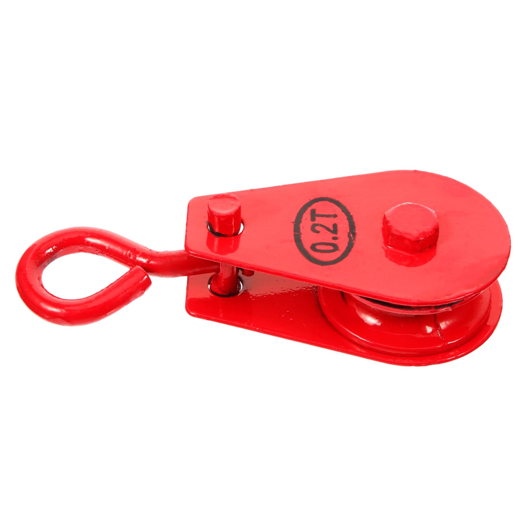 Unomor Rope Pulley Winch Heavy Duty Pulley Wheel Wire Rope Pulley for DIY Traction Trolley Pulley