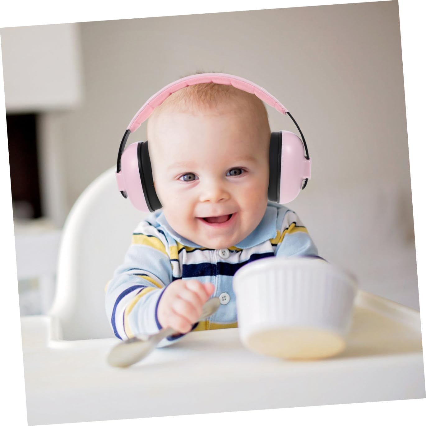 Ear Protection Earmuffs for Boy Girl and Noise Blocking Hearing Protector with Headband Lightweight Comfortable Noise Cancelling Ear Muffs for Sleeping and Loud Events