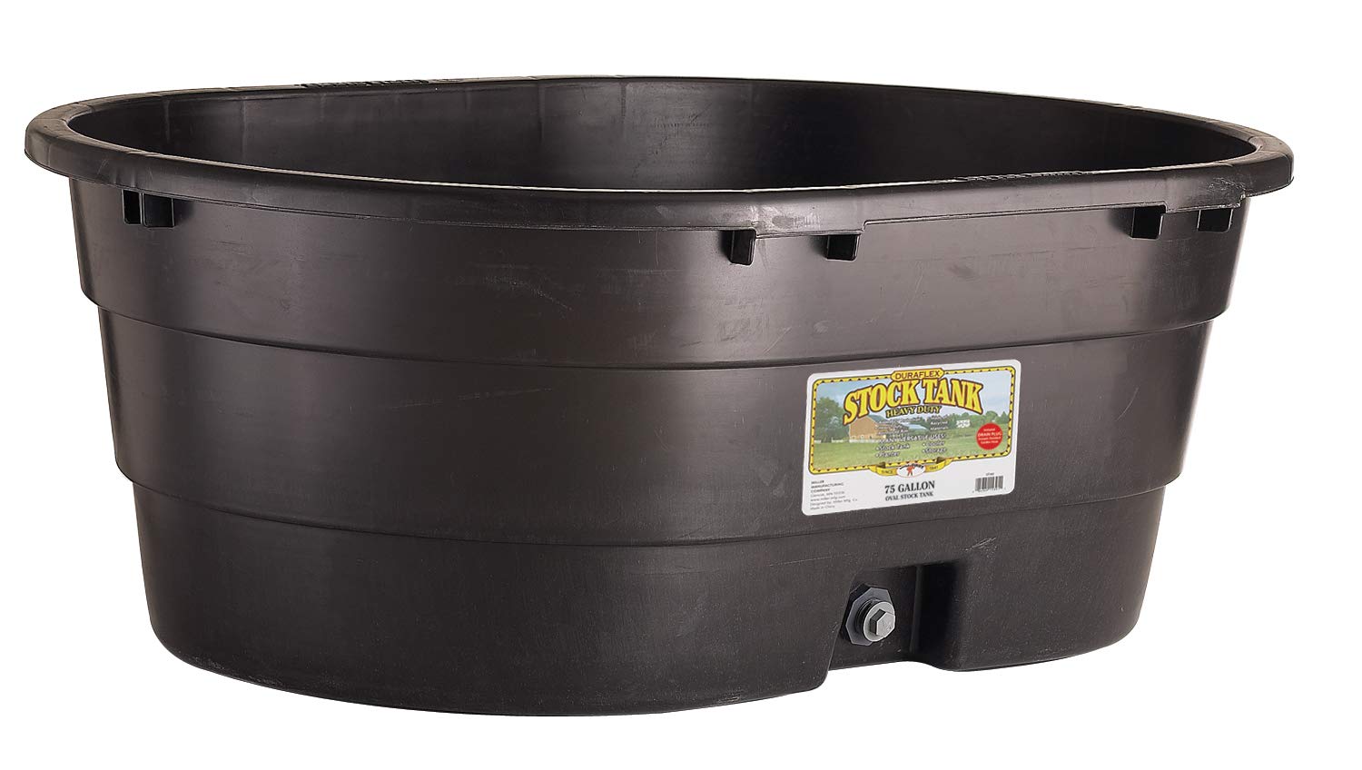 Buy Little Giant® Poly Oval Stock Tank Water Trough Plastic Pond Tub Heavy Duty Feeding