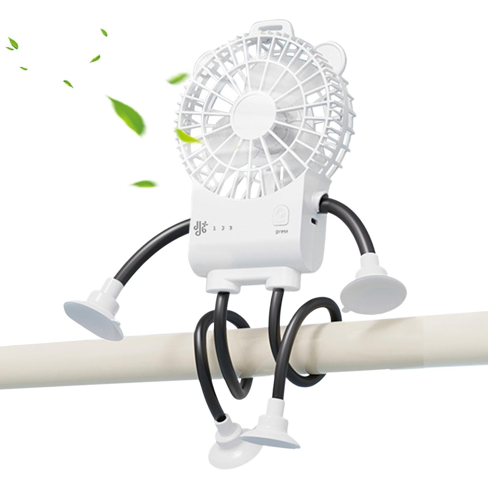 Ventilateur de camping portable à ventouse pour tente et van