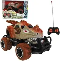 Carrinho Controle Remoto de Dinossauro: Diversão Garantida para Crianças!