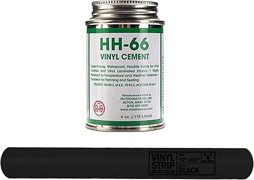 Vista 10 de HH-66 Kit de reparación de vinilo Kit de reparación de casa inflable Incluye adhesivo de 4 onzas y rollo de vinilo para reparaciones flexibles