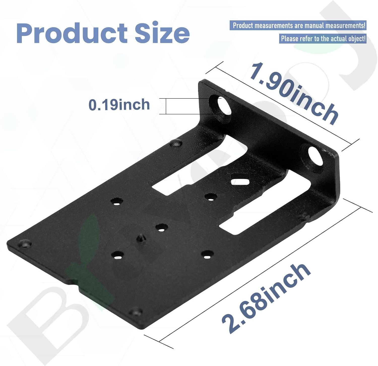 Mounting Plate Template, Use for Marking The Location of Bl-um Mounting Plates On Cabinet Side Panels
