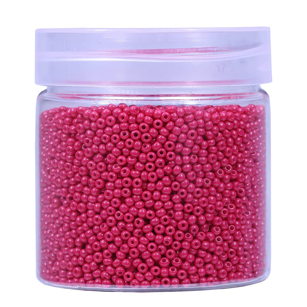Bala&Fillic 2 mm Perle di Rocaille dorate di circa 9000 pezzi/100 g, 12/0 perline di vetro per fabbricazione di braccialetti e collane (dorate