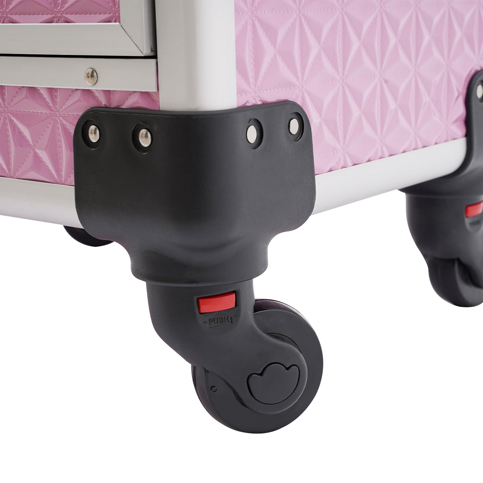 Make Up Koffer Schminkkoffer Kosmetikkoffer Trolley,Große Kapazität Sieben Fächer,Beauty Case Kosmetik Organizer Koffer