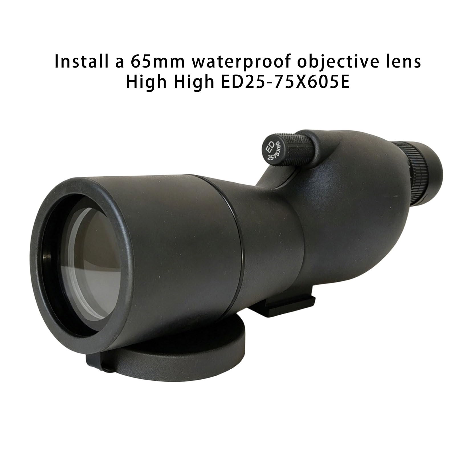 Broad View - Dispositivo de observación de vidrio mejorado de 25 a 75 x 60 mm, ideal para observación de aves y estudio de la naturaleza, detección extendida