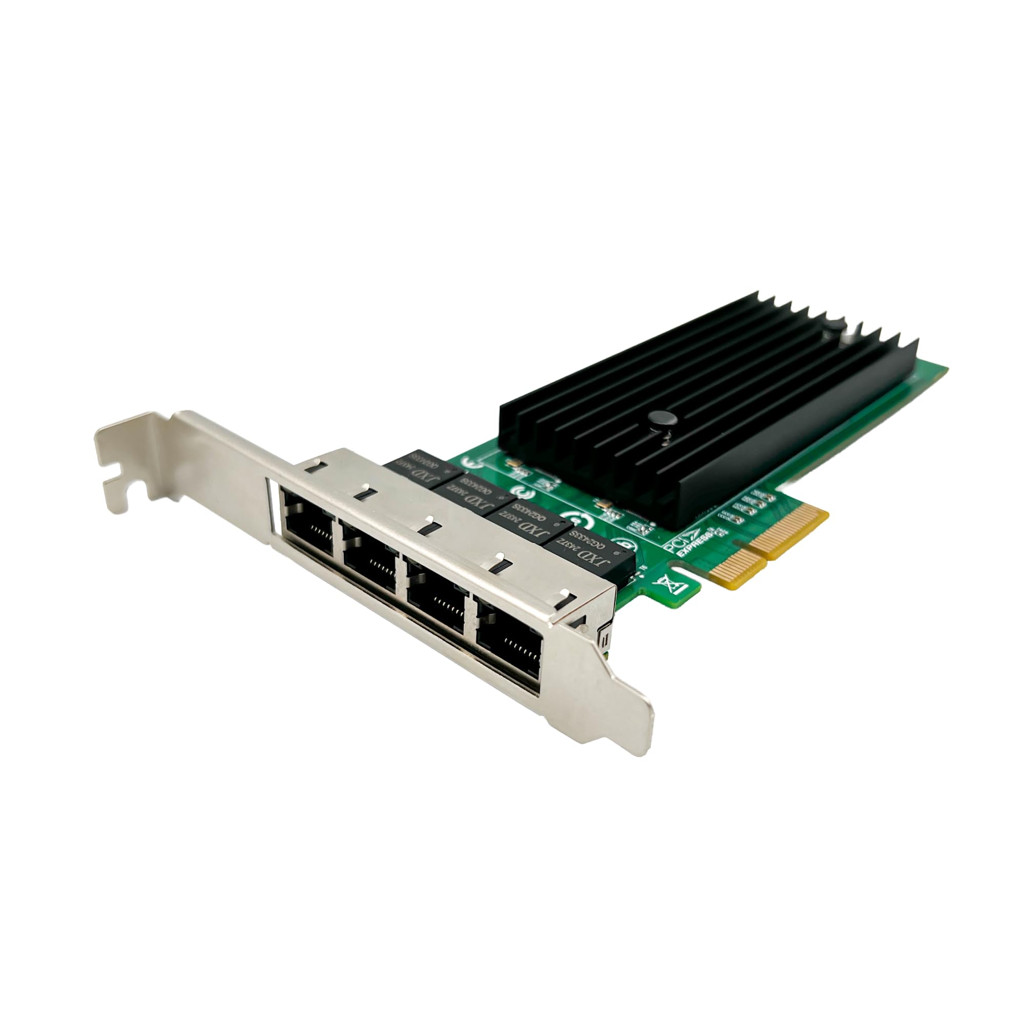 ZimaBoard Scheda di Rete PCIe x4 4 Porte 2.5G Ethernet, Adattatore LAN Quad 2.5GbE con Chipset Intel i226, Supporto PXE e Wake-on-LAN per Server, NAS e Firewall