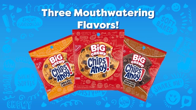 CHIPS AHOY! Big Chewy Chocolate Chip Cookies, 2.5 Oz (1 Cookie Per Pack