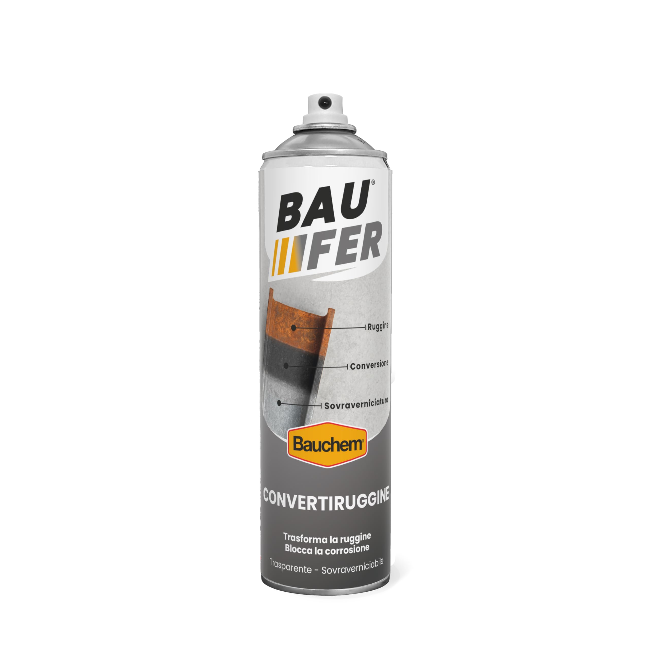 Convertiruggine Spray Baufer Trasparente 500 ml