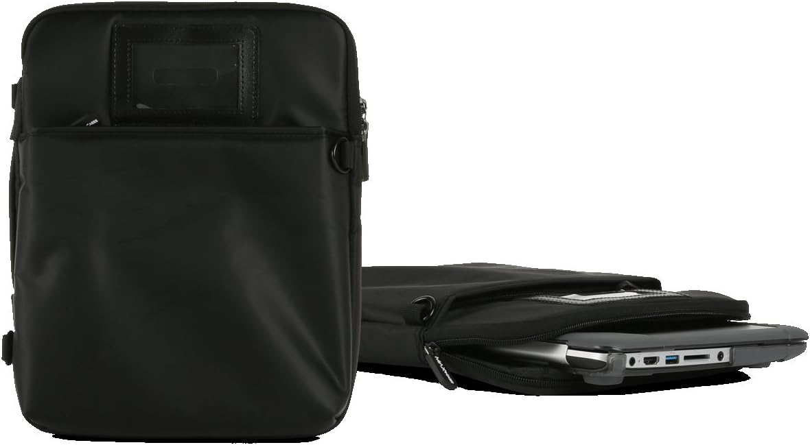 MAXCases Zip Sleeve- Impact Resistant Memory Foam, Durable Exterior, Hideaway Carry Handle, Molded Zipper Pulls, ID Pocket, Exterior Pocket, Shoulder Strap Included. (11 inch)