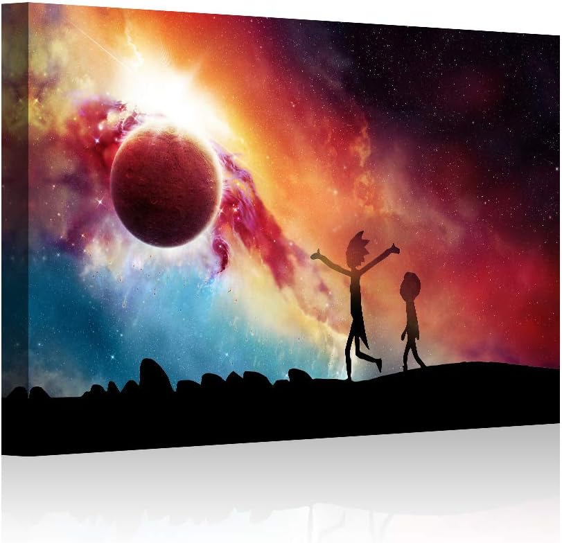 HAOSHUNDA HSD Wall Art Posters On Canvas Oil Painting Posters and Prints Decorations Wall Art Picture Living Room Wall Ready to Hang 12" x 18" 16" x 24" (16"x24"x1, Artwork-6)