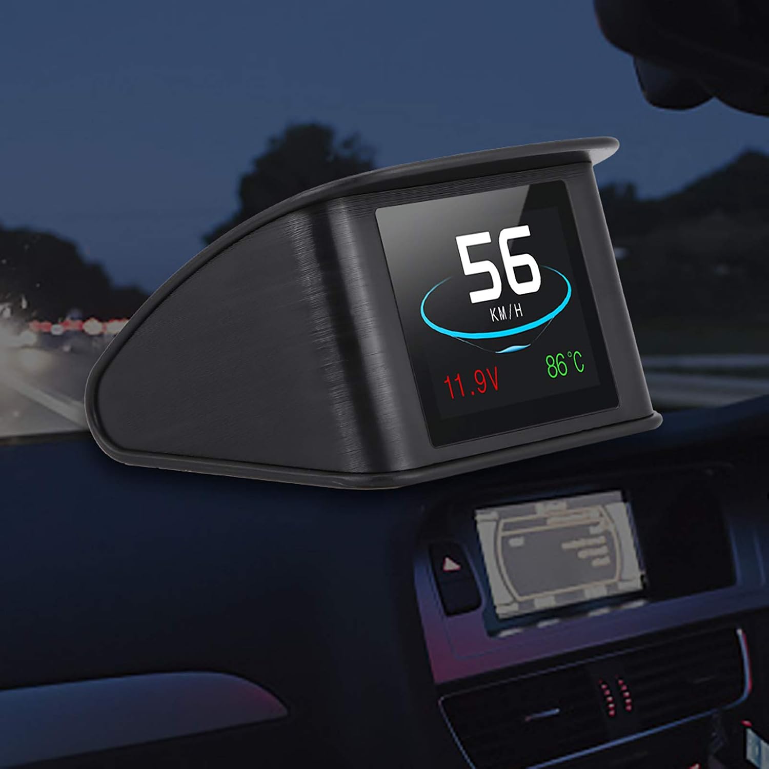 P10 Car HUD Display Universal Car Head Up Display OBD2 Speed Warning ...