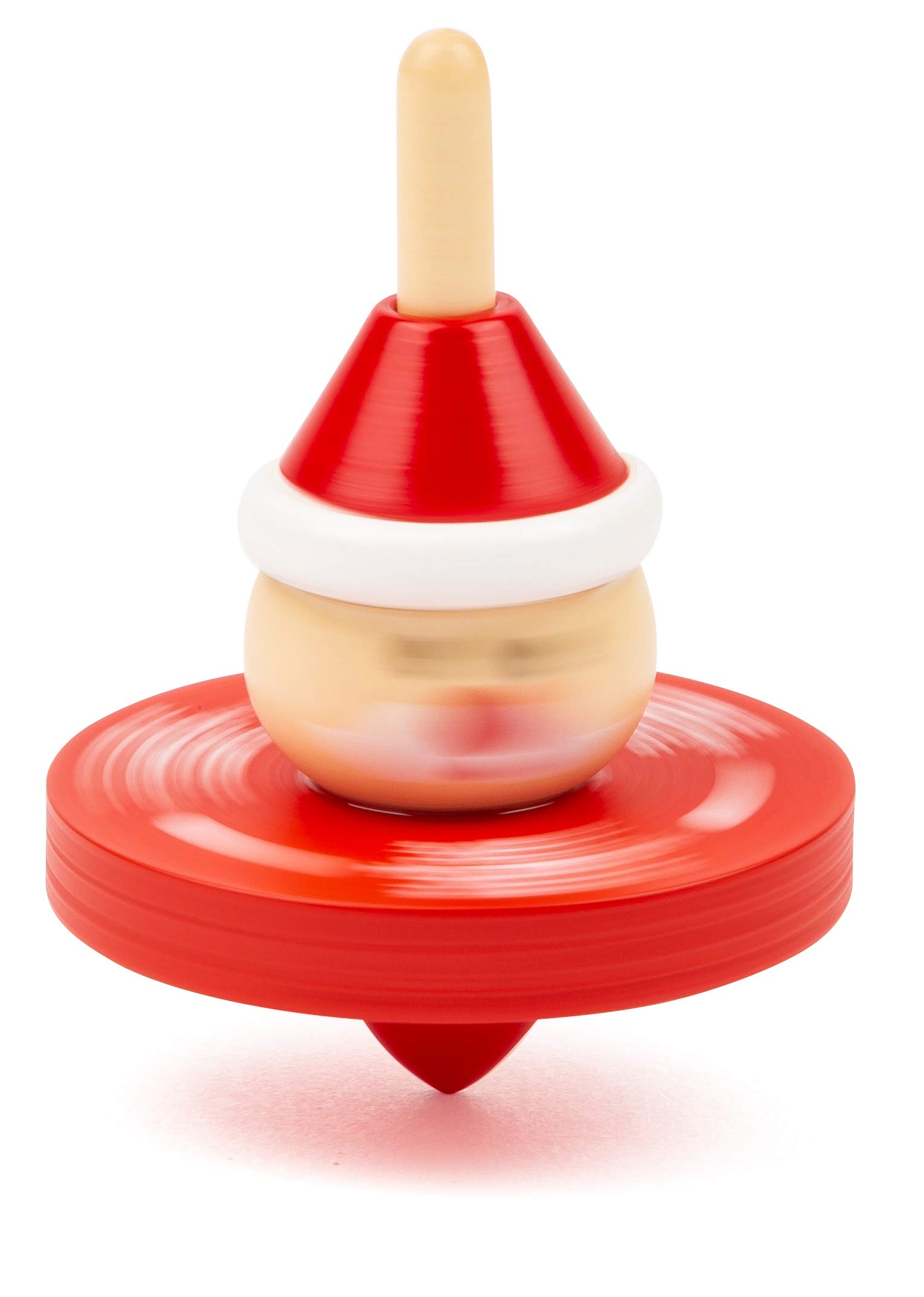 Small Foot 11471 Christmas Tops Display Made of Wood, Set of 12, Height of Each Top Approx. 6 cm, diameter Approx. 4 cm - Image 3