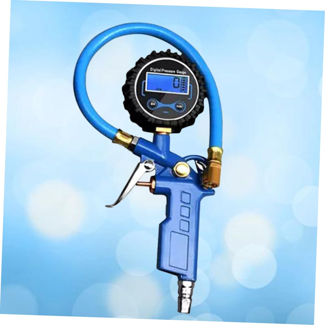 CHILDWEET Digital Pressure Gauge for Tires Heavy Duty Air Pressure Gauge Metal Chuck Vehicles