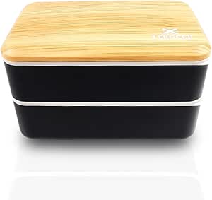 Lunch Box Bento 1330ml Con 7 Scomparti E Posate - Portapranzo Per Adulti E Bambini - Contenitore Ermetico Per Scuola E Lavoro - Colore Rosa