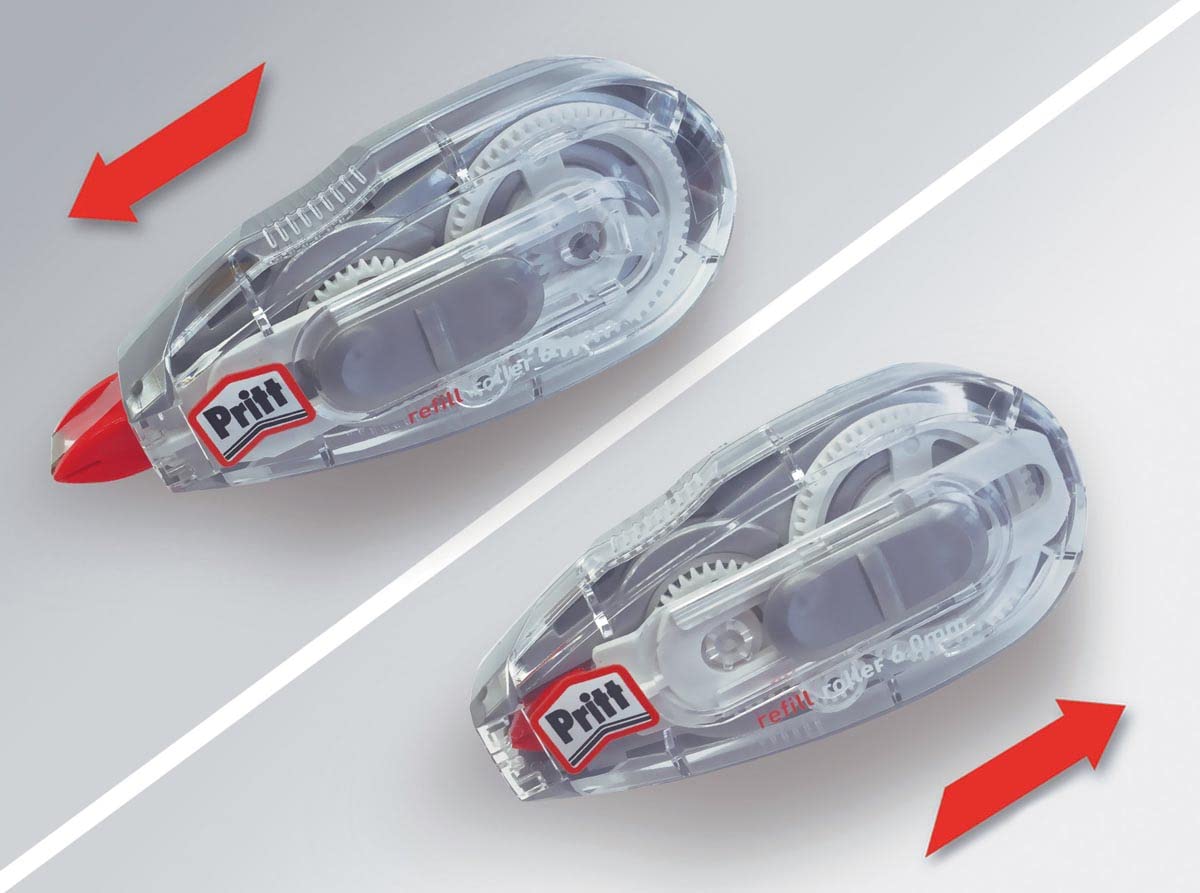 Pritt PRR6H Correcteur Roller Refill Flex, Longueur de la bande: 12 m, Largeur de bande: 6 mm, Lot de 5