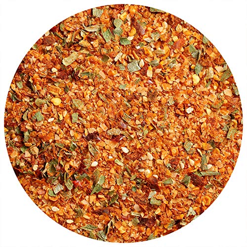 The Spice Lab - Spicy Sun Dried Tomato Italian Seasoning Blend (No Fillers, Clean Label, All Natural) Kosher - Spice Shaker Jar - 4.6 Oz - Excellent For Pasta Sauce Or Pizza Seasoning - Gluten Free #TOP1