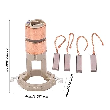 Amazon | オルタネーター スリップ リング ブラシ セット