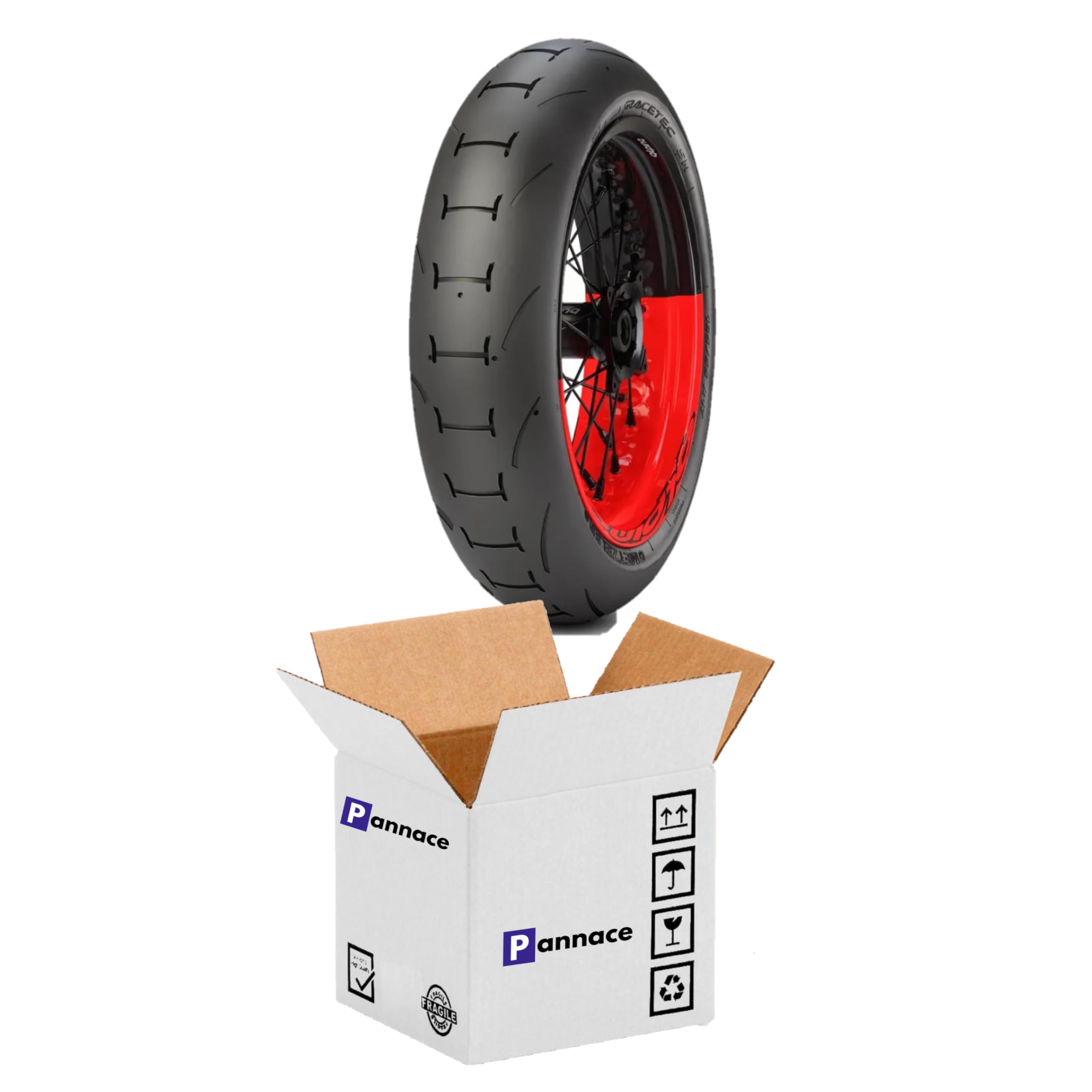 RACETEC SM 165/55 R 17 NHS TL K0 Pneumatico Supermotard RACING