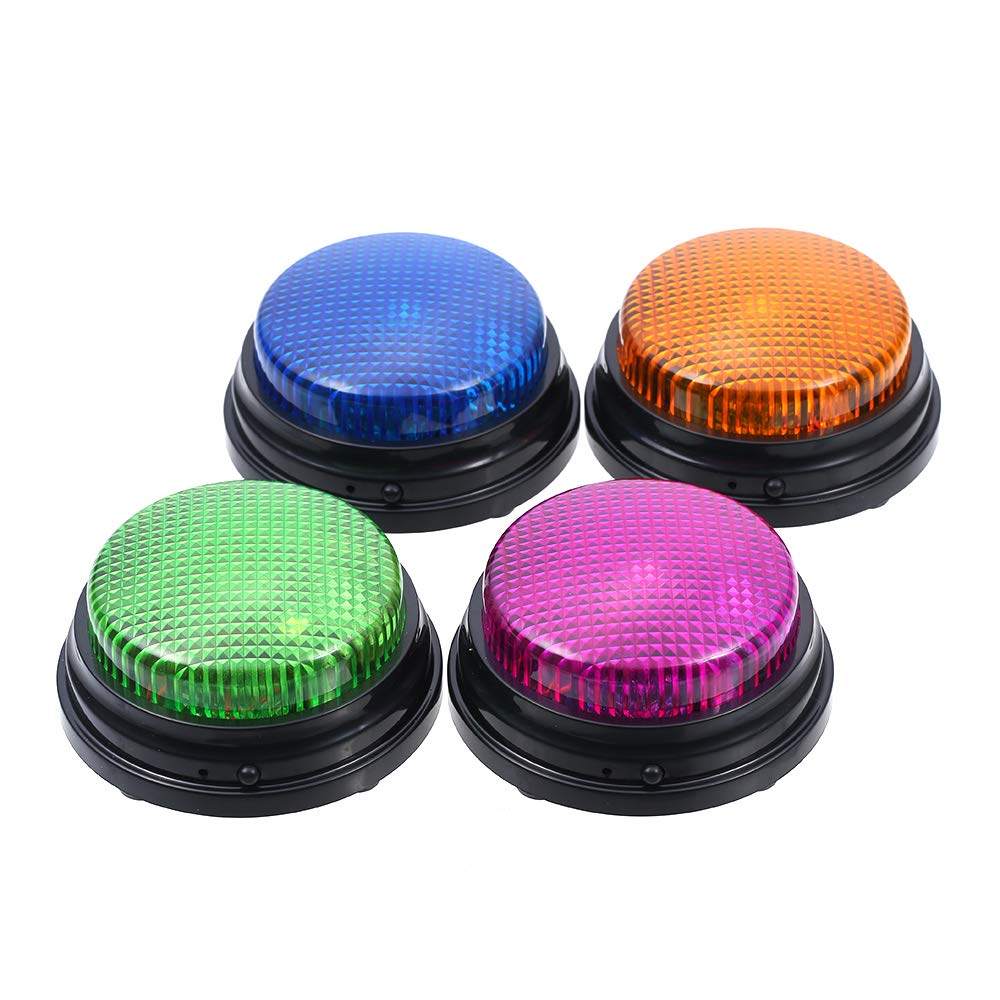 Recordable Talking Button, Voice Recording Sound Button - Parent-Child Interactive Toy for Language Education and Fun