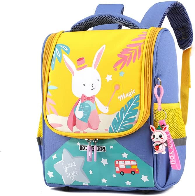 ENHUCute Toddler Backpack Zoo Animals Backpacks Cute Animal School Bag Cartoon Preschool Book Bag Small Mini Backpack Little Travel Bag for 3 4 5 6 7 8 Years Girls Boys Kids Children