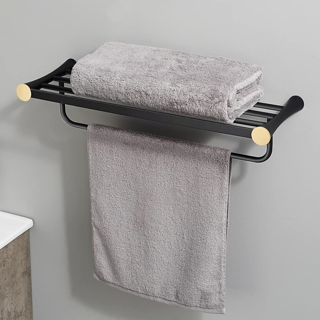 Porte-serviettes de bain résistant au perçage pour suspendre les draps de bain lourds