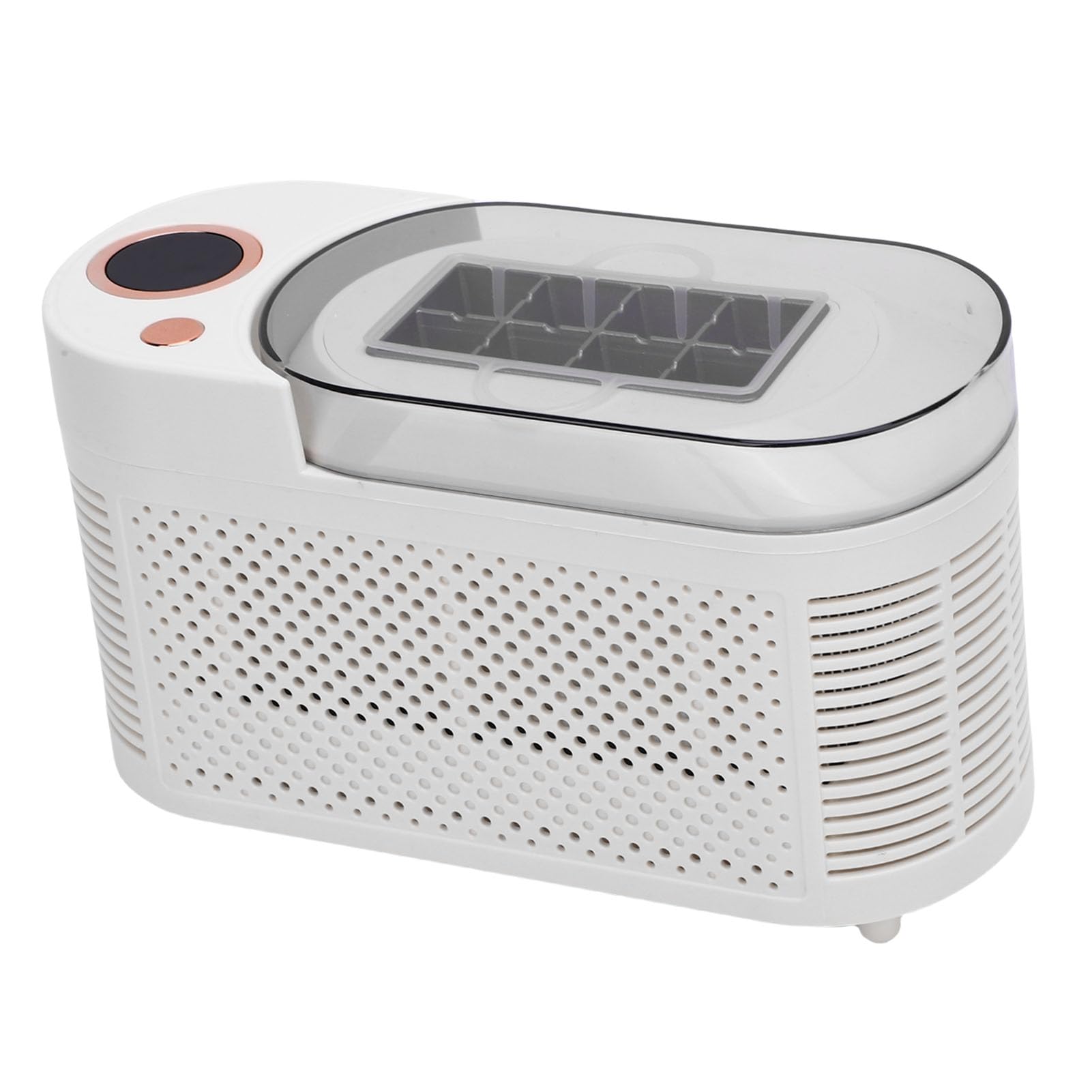 Haofy Portable Ice Machine with Car Home Dual Making Desktop Ice Maker with Automatic Basket for Camping, Office, Dorm Outdoor Activities (EU) on Fridge.com