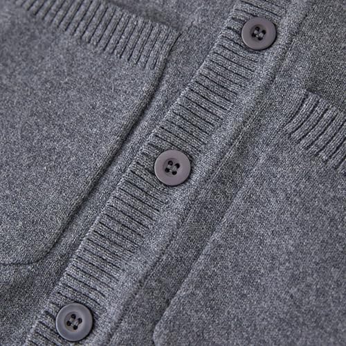 Girls Cardigan Sweater School 𝐔niforms Long Sleeve Button Sweaters Tops Toddler Lightweight Knit Solid Outerwear4