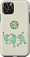 Vista 29 de Funny Frog Disco Dance 70s 80s Groovy Hippie Funky Party Case para iPhone 16